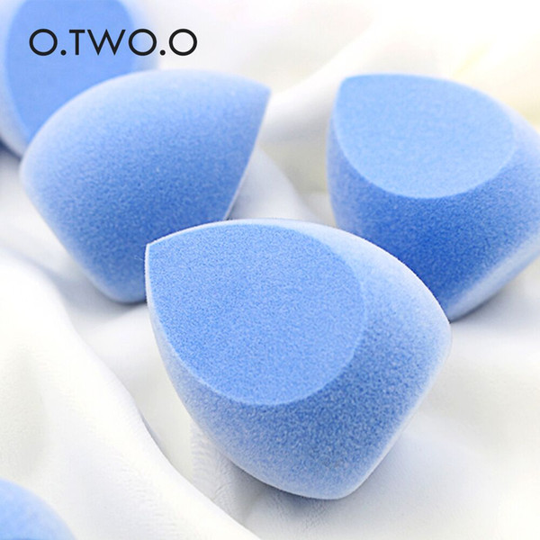 O.TWO.O Cosmetic Puff Microfiber Fluff Surface Non-Latex Powder Foundation Smooth Soft Makeup Sponge