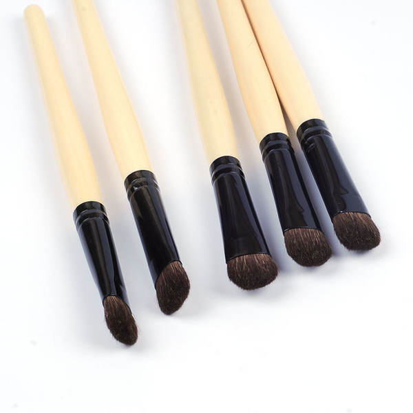 Professional pony horse hair wood handle makeup brush cosmetics eyeshadow brushes nail art beauty tools maquiagem brochas maquillaje