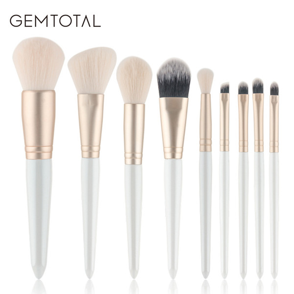 Hot New Makeup Brushes 10pcs Professional Makeup Brush Set Soft Synthetic Hair for Foundation, Highlighter, Liquid, Concealer, Eye Shadow