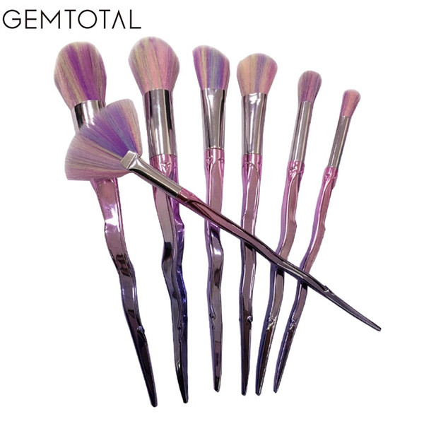 Spiral Makeup Brushes Synthetic Eyebrow Blending Foundation Eyeshadow Blush Contour Powder Cosmetic Makeup Brush Set