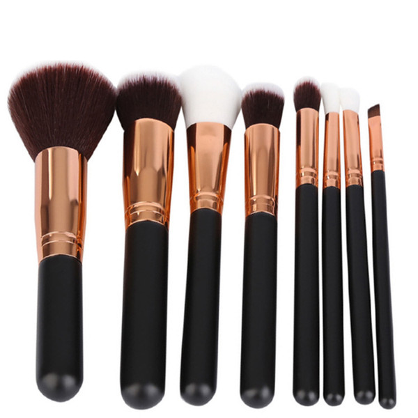 zouyesan Free Shipping 2018 New 8 Brushes 8 Pink Brushes Makeup Tool Set Complete Set