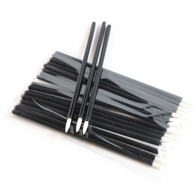 100pcs/lot Eyeliner Eyelash Mascara Brush Disposable Liner Lash Applicator Wands Eyes Make Up Beauty Tool