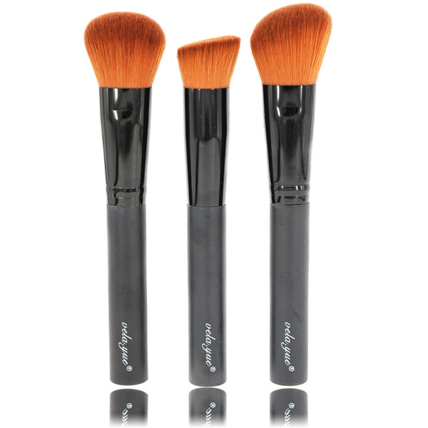 Professional Makeup Brushes Set 3ps Multipurpose Face Make Up Brush Powder Foundation Primer Blush Liquid Cream Cosmetics Beauty Tools Kit