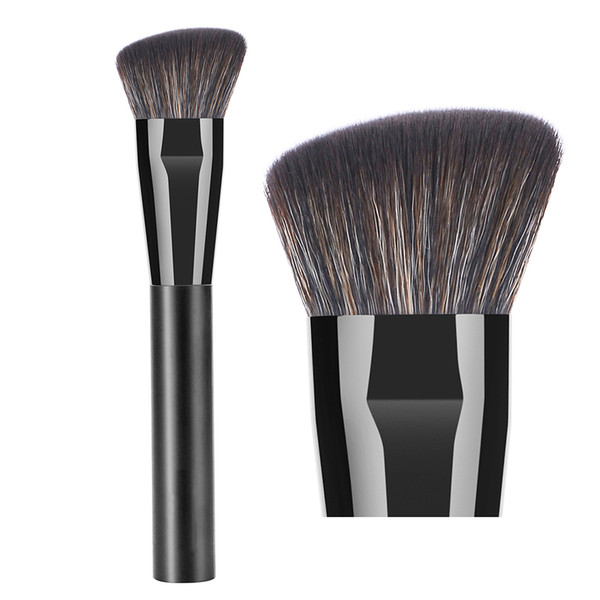 Professional Contour Makeup Brush Anlged Flat Contouring Sculpting Powder Foundation Primer Base Bronzer Highlighter Shadow Make up Brush