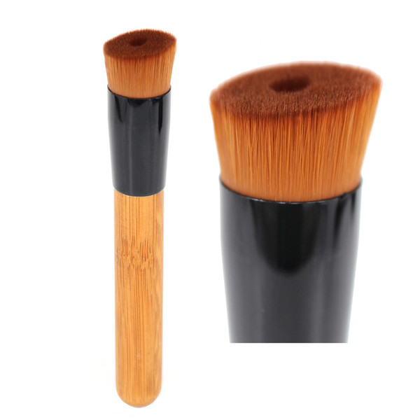 Professional Makeup Brush for Liquid Foundation Angled Face Perfecting Buffing Make Up Brush