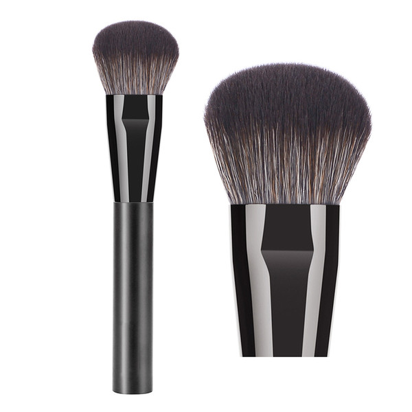 Professional Powder Foundation Makeup Brush Round Top Kabuki Brush Face Blending Highlighting Contouring Cosmetics Beauty Brushes Tool