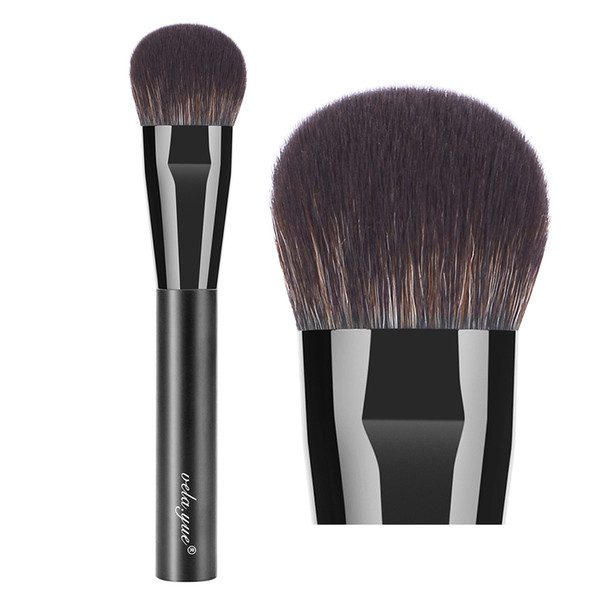 vela.yue Cheek Finish Brush Face Blush Makeup Brush Professional Highlighter Blusher Contour Blending Shading Make up Beauty Tools