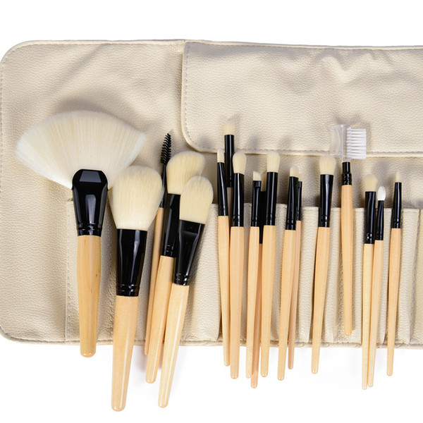 Professional Makeup Brushes Set with Case Soft Vegan Powder Foundation Blush Eyeshadow Eyeliner Eyebrow Eyelash Beauty Cosmetics Tools Kit