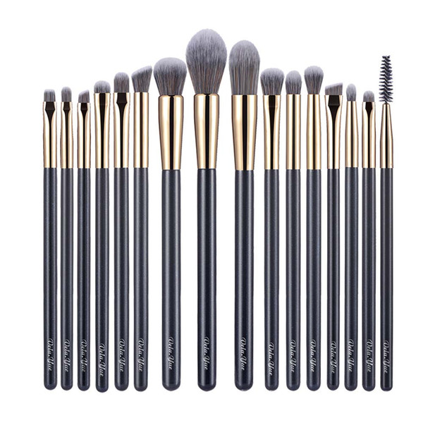 Precision Makeup Brushes Set 16pcs Detail Powder Foundation Blusher Bronzer eyeliner Shadow Brow Lip Gloss Beauty Tool