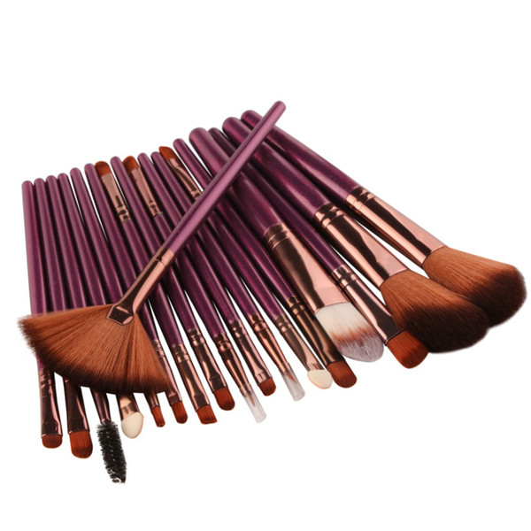 11.11 Sales 18 Pcs Makeup Brushes Tool Set Cosmetic Powder Eyeshadow Foundation Blush Blending Beauty Make Up Brush Maquiagem