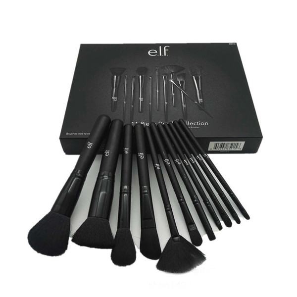 HOT New makeup brands 11 Piece Brush Collection e.i.f makeup brushes sets DHL Free shipping+GIFT