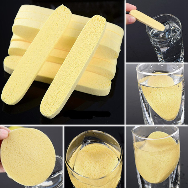 Soft Compressed Sponge Face Cleaning Sponge Facial Wash Cleaning Pad Exfoliator Cosmetic Puff Face Cleaning Puff J1729