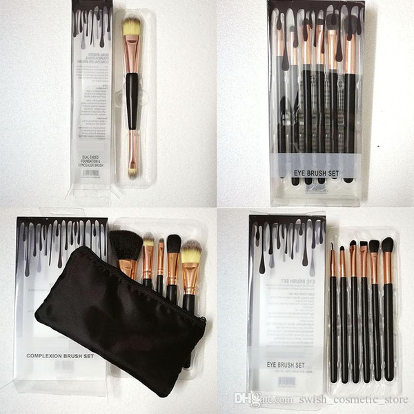 K brand Jenner cosmetics Makeup Brushes ky foundation powder blush Makeup Brushes High Tech Make Up Tools KL Professional Makeup Brush set