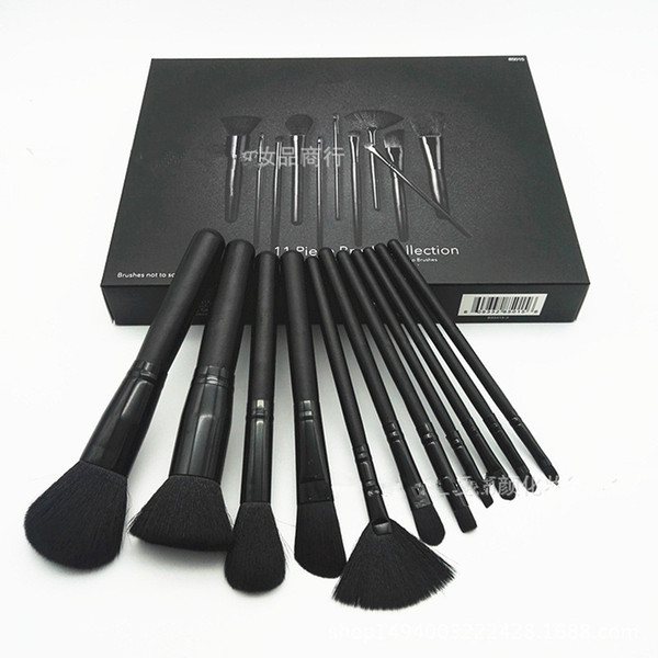 Dropshipping 2018 HOT New makeup brands 11 Piece Brush Collection e.i.f makeup brushes sets