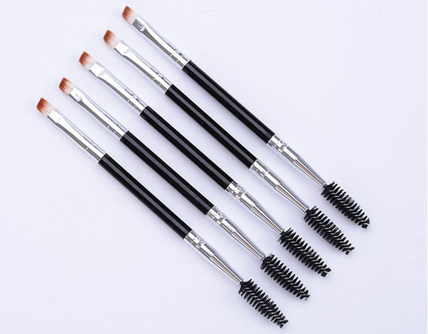 Makeup Brush BRUSH 12 DUAL ENDED FIRM ANGLED BRUSH Kit Size NA#12 With Logo DHL Free Shipping