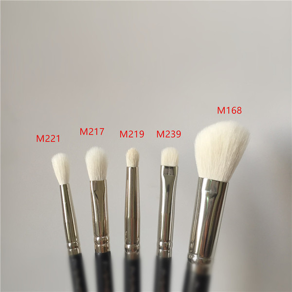 gqxsport MACJAPAN 221 219 239 217 168 5-Pieces Goat Hair Face&EyeShadow Blush Contour Blending Beauty makeup brushes Blender