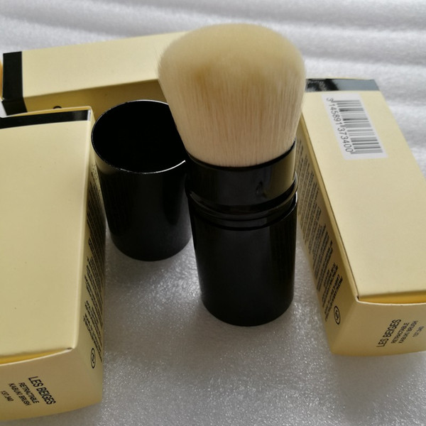 LES BELGES single brush RETRACTABLE KABUKI BRUSH with retail Box Package Makeup Brushes Blendersingle brush RETRACTABLE KA