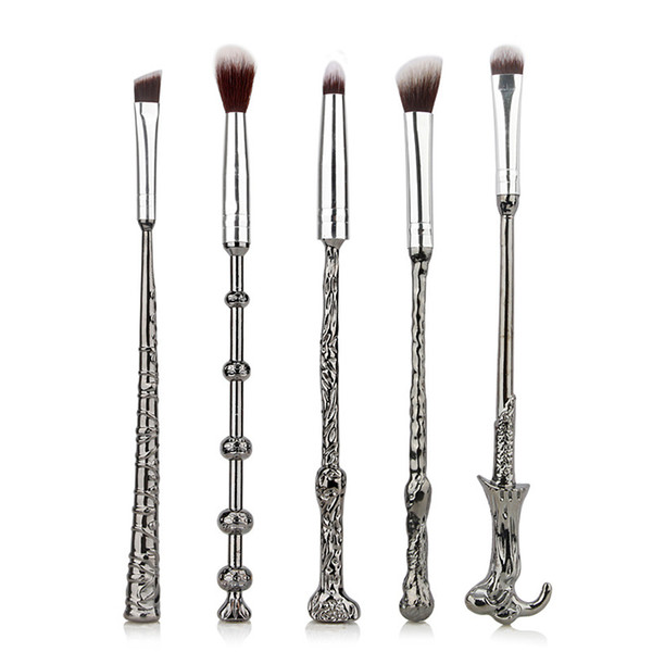 2018 Fashion 5 Pcs Harry Potter Beauty Makeup brush set eyeshadow Makeup Brushes Cosmetics Make up Tools & Accessories Support wholesale