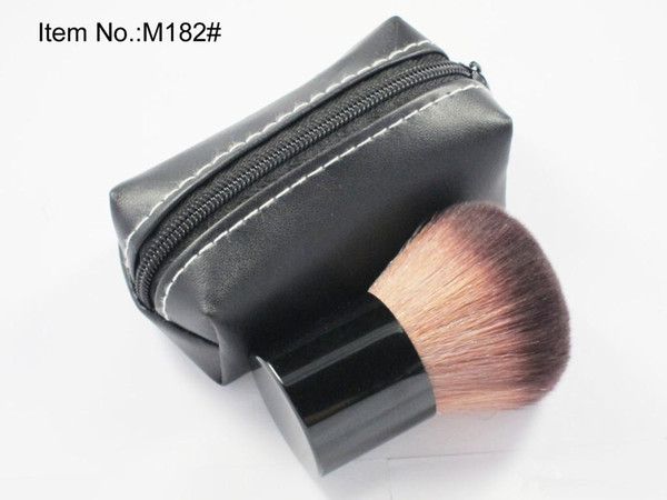 HOT Makeup 182 rouge brush \blusher brush+Leather bag DHL free shipping