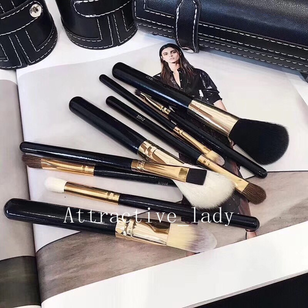 New Makeup 9 pcs Brushes Eyeshadow Foundation Owutline Mix Together Superior Quality Makeup Tools epacket