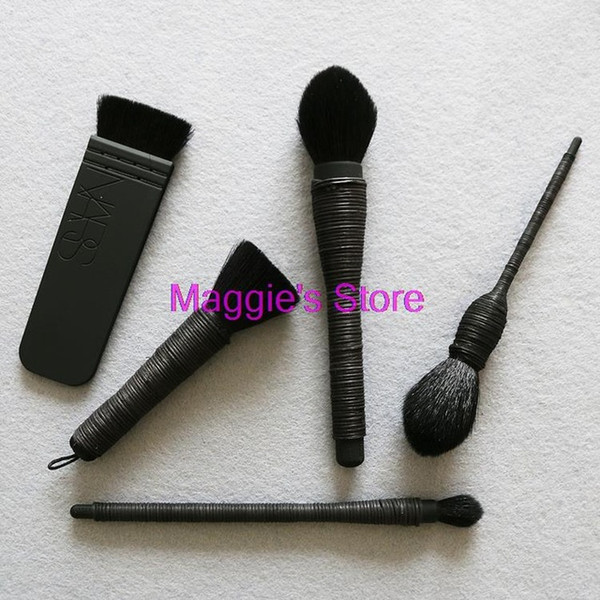 Wholesale-2015 New 5pcs Brand Brush Collection Top Kabuki Brush Ita Yachiyo Mie Mizubake Eye kabuki Makeup Brush Set Free Shipping