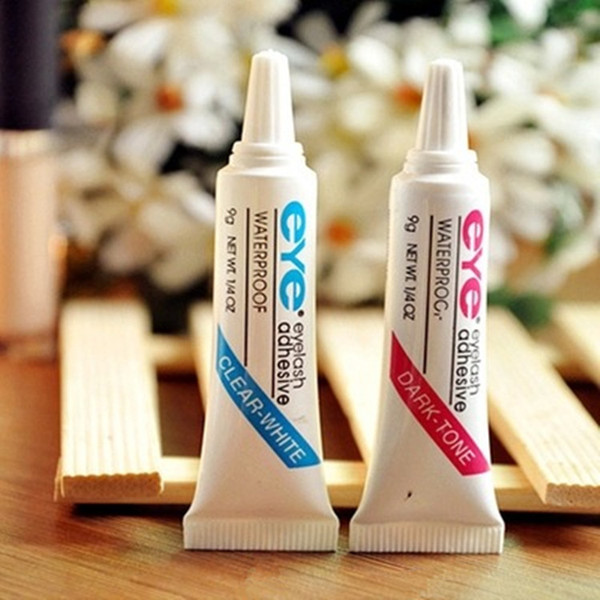 Eye Lash Glue Black White Makeup Adhesive Waterproof False Eyelashes Adhesives Glue White And Black Available dropshipping