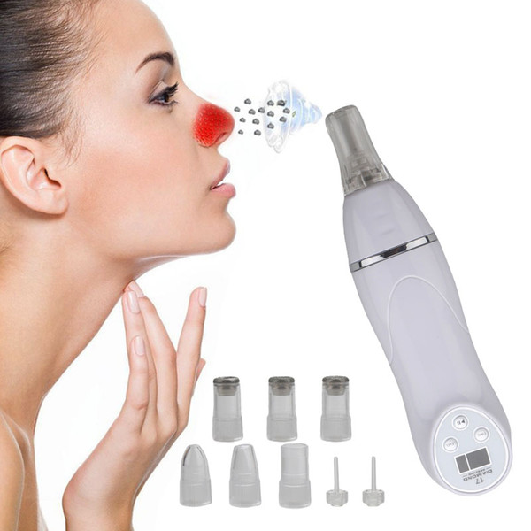 New Blackhead Vacuum Suction Remover Machine Facial Pore Cleaner Diamond Dermabrasion Device Skin Peeling Acne Removal Massager