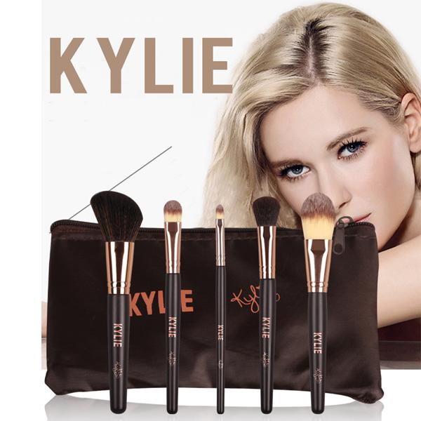 New Kylie Makeup Complexion Brush Set 5 pieces Makeup Tools via DHL