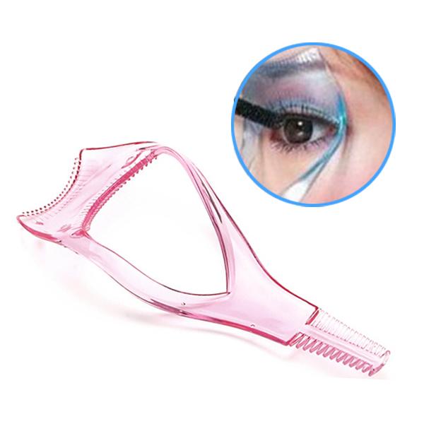 Wholesale-New Fashion Style Hot Sales Make up Mascara Guide Applicator Eyelash Comb Eyebrow Brush Curler Tools