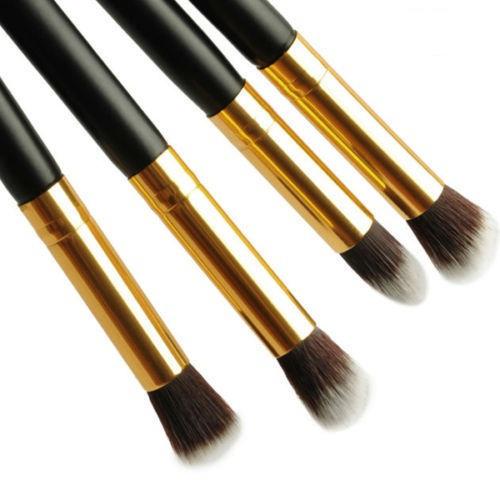 4Pc/Set Women Ladies Girls Pro Eyeshadow Eye Shadow Foundation Blending Face Blushes Brushes Set Makeup Cosmetic Tool