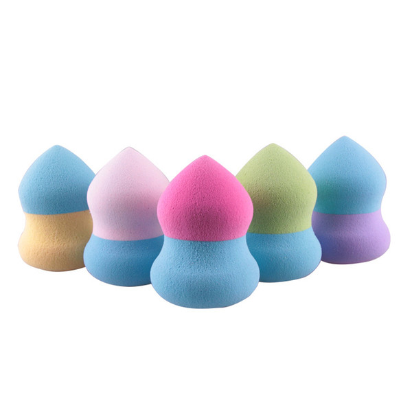 Double Colors Foundation Sponge Blender Blending Facial Makeup Sponge Cosmetic Puff Make Up Sponge New Arrival