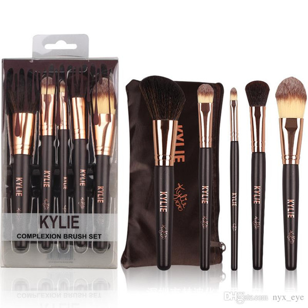 Kylie Jenner cosmetics Makeup Brushes foundation powder blush Makeup Brushes High Tech Make Up Tools Professional Makeup Brush set