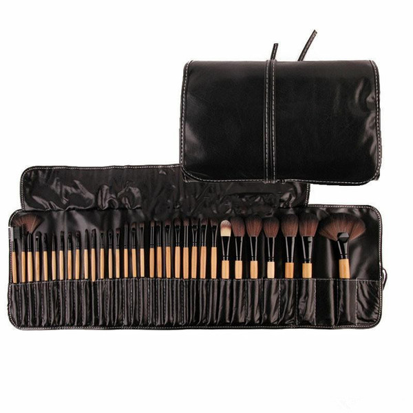 32Pcs Print Logo Makeup Brushes Professional Cosmetic Make Up Brush Set The Best Quality