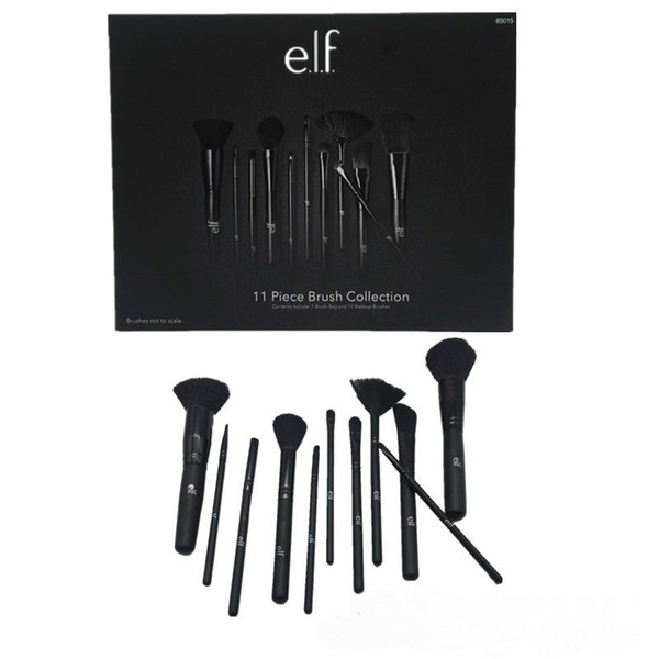 HOT New makeup brands 11 Piece Brush Collection e.i.f makeup brushes sets DHL Free shipping+GIFT