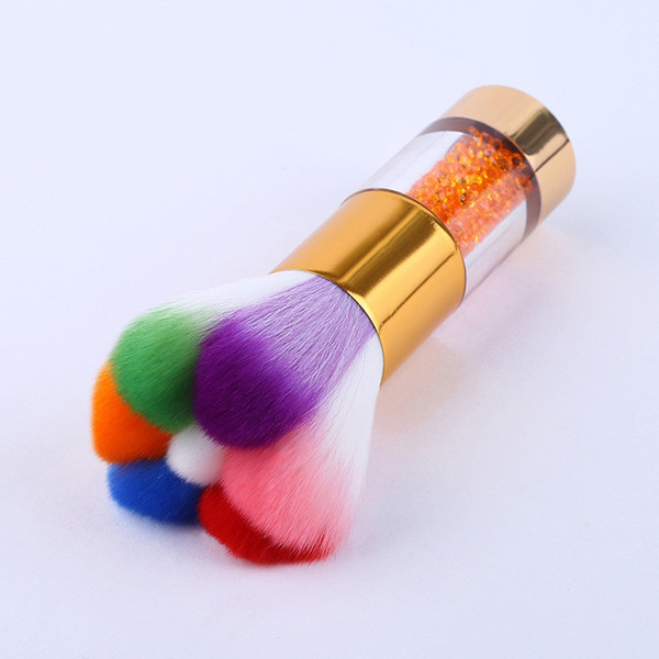 Hot Makeup Brushes Powder Brush Dust Cleaning brush Beauty Blush brush Drill Handle Beauty Tools 12*4.5CM