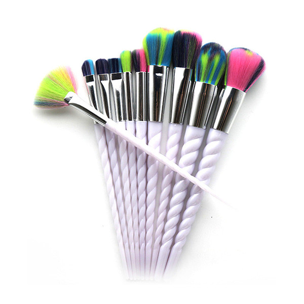 New 5/10pcs Unicorn Makeup Brushes Set Set Foundation Brush Eyeshadow Brush kit 5pcs/set 10pcs/set 7 Style Makeup Tools