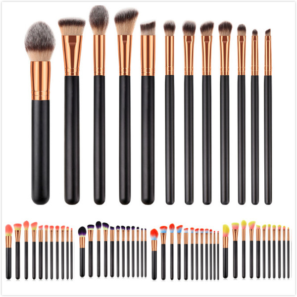 in stock! 12Pcs Set 
8000
Wood Makeup Brushes Blush Powder Eyebrow Eyeliner Highlight Concealer Contour Foundation Make Up Brush Set