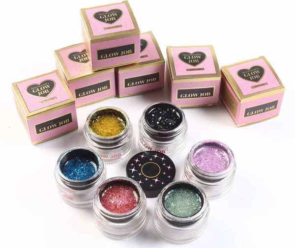 New makeup Mask High Quality Glow Job boosting Glitter face mask 50ml 6colors Radiance Mask DHL shipping+Gift