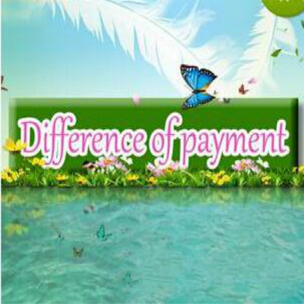 difference of payment