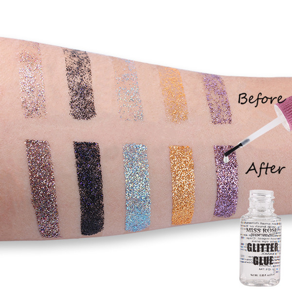 Waterproof Fixing Loose Glitter Eyeshadow Anti-sensitive Hypoallergenic Glitter Eyeshadow Eye Primer Glue Long Lasting Glitter Glue