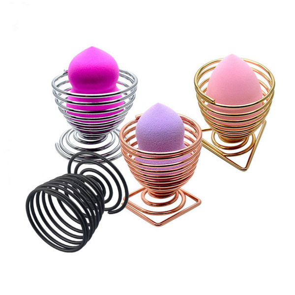 Storage rack drying eggs bracket water drop gourd makeup air cushion flocking beauty makeup egg puff storage shelf