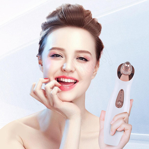 USB Blackhead Remover Skin Care Pore Blackhead Removal Vacuum Suction Tool Facial Dermabrasion Face Clean Machine free shipping DHL