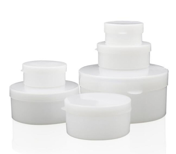 100pcs/lot Medical Plastics Empty Cosmetic Container Small Box Jar Pot For Eyeshadow Face Cream Nail Tips Decorations Storage Box 20180629