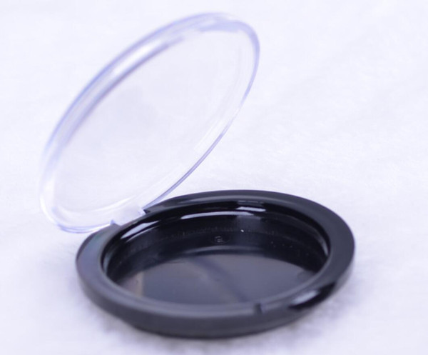 Disposable Empty Clear Round False Eyelashes Storage Case DIY Elegant Fake Eyelashes Blister Package, Eye Makeup Tool