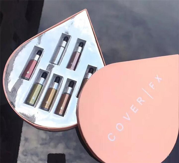 FX Custom Enhancer Drops Face Highlighter Powder Makeup Glow 7color 15ml liquid Highlighters set