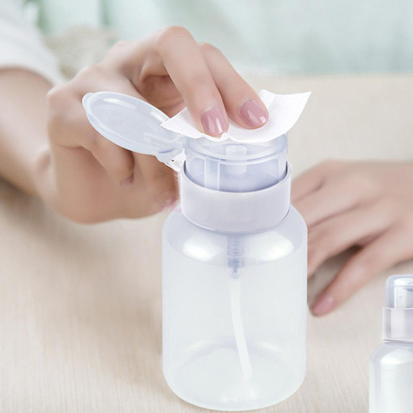 Push Down Empty Pump 200ml Dispenser Clear Bottle Makeup Container PP Press The Bottle High Quality New Arrival Travel Bottles