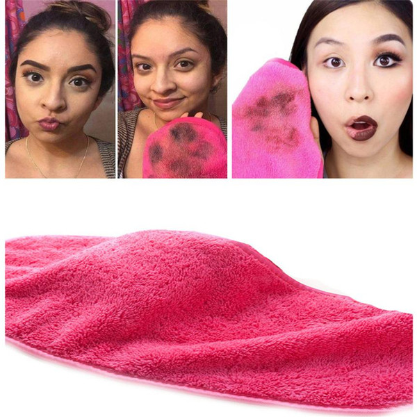 Makeup Remover Eraser Towel Reusable Magic Makeup Remover Wipes Facial Cleansing Towels Cloth No Need Cleansing Oil
