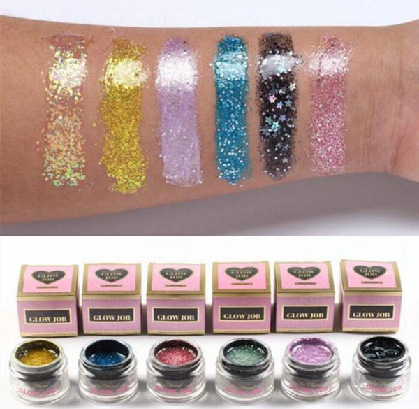 New arrival GLOW JOB 6 colors Radiance Boosting give yourself a glow job mask Glitter face mask soft facial mask free shipping