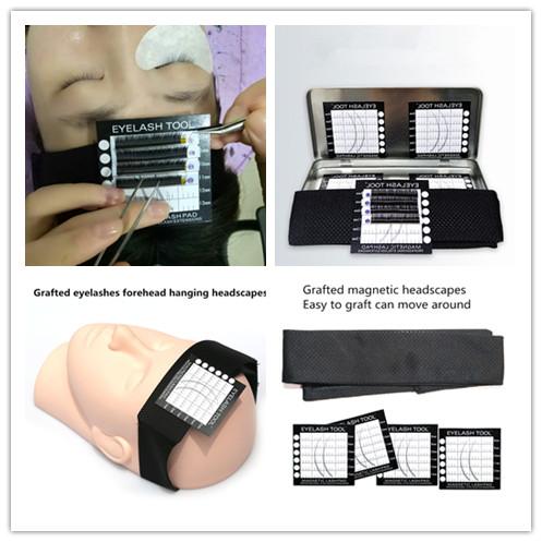 New eyelashes eyelash graft eyelash forehead pad towel with magnet head towel eyelash cultivation beauty make-up beauty tools 178g