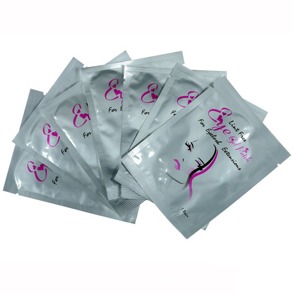Eye Pads Eyelash Extension Paper Patches Lint-free Eye Tips Sticker Wraps Make Up Tools Eyelash Tweezers Helper